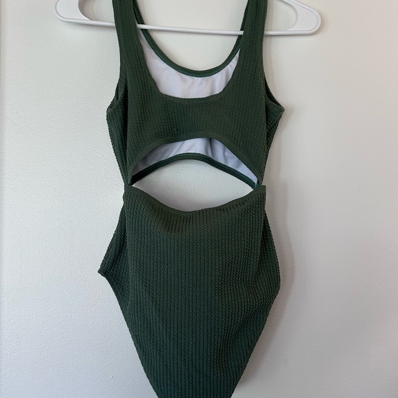 Amazon Dark Green Women Swim One Piece - Picture 2 of 2